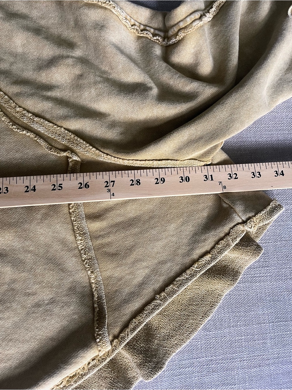 Free People Kara Cardi Zip Up Oversized Slouchy Cotton Hoodie in Golden Yellow - Picture 14 of 15